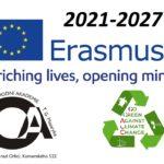 Erasmus-Logo GO GREEN