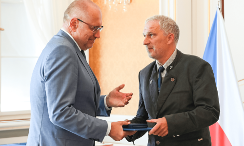 Předávání medaile MŠMT za rok 2025
